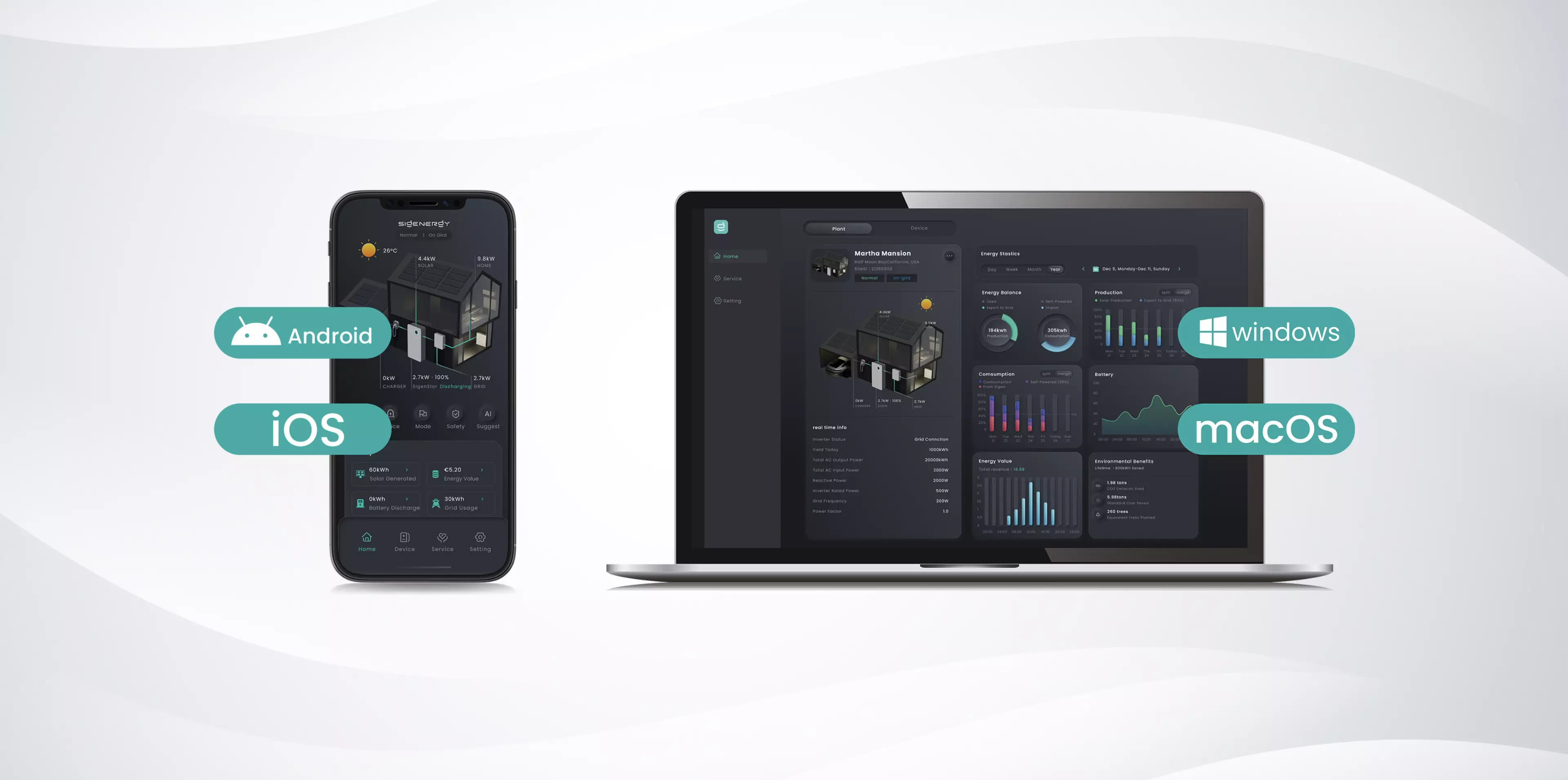 sigenergy app zonnepanelen